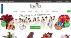 Desktop Screenshot of forever-florist-laos.com